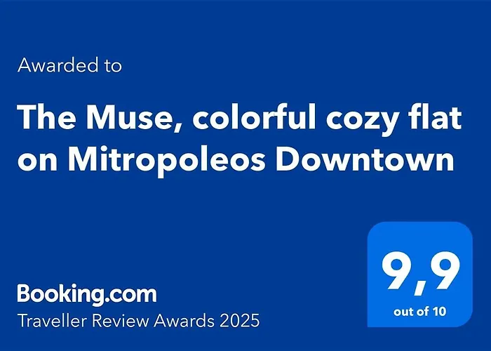 The Muse, Colorful Cozy Flat On Mitropoleos Downtown *